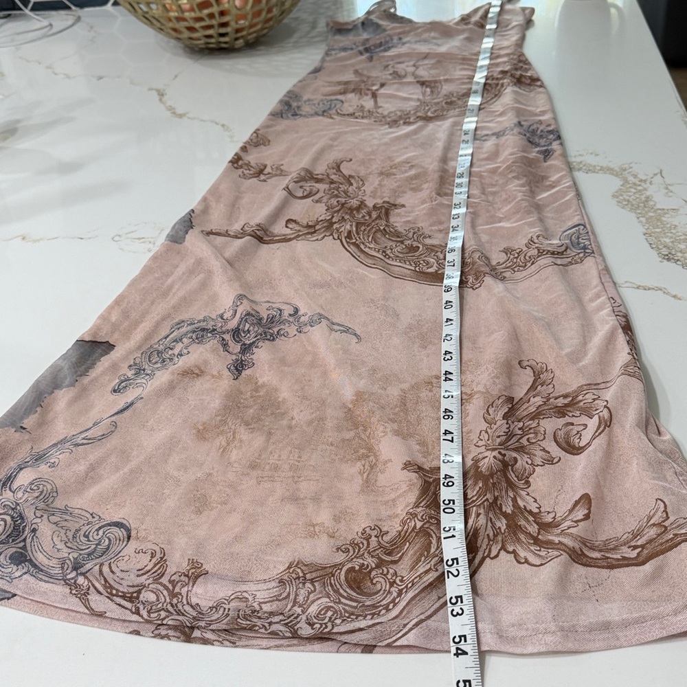 Tiger Mist Julianna Maxi Dress Collage Cranes | M - Picture 10 of 10